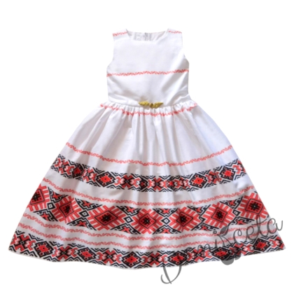 Детска рокля без ръкав с фолклорни/етно мотиви тип народна носия 8466461
