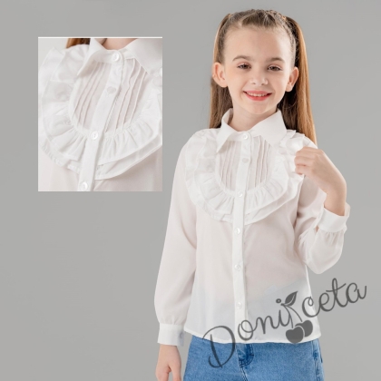 Kid's Long Sleeve Blouse