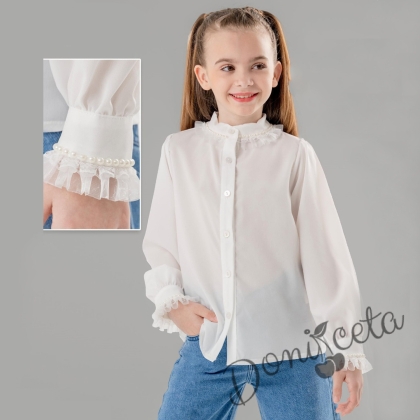 Kid's Long Sleeve Blouse