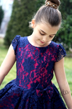 Official children's dress in red