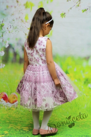 Детска рокля за Лазар и Цветница на цветя