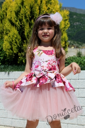 Официална детска рокля за повод сболеро