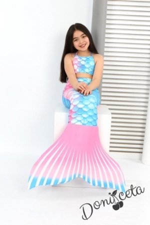 Детски бански и костюм на русалка в нежни цветове 534753