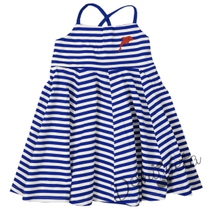 Детска/бебешка моряшка рокля в синьо 5465475