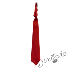 Вратовръзка  за момче в червено