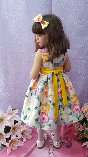 Официална детска рокля на цветя 