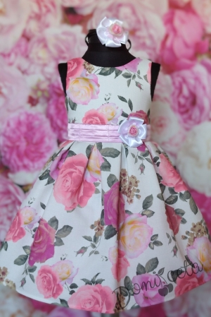 Официална детска рокля на цветя 250ГР 1