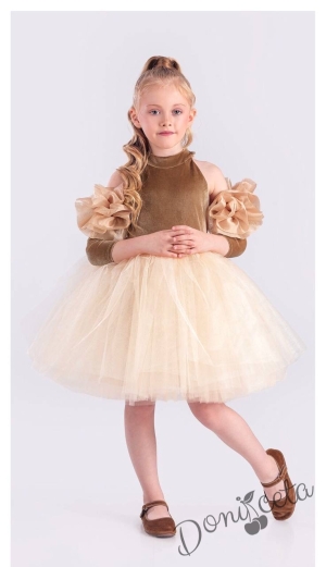 Официална детска рокля с тюл в zlatisto Лорен
