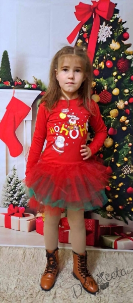 Summer children's dress in red