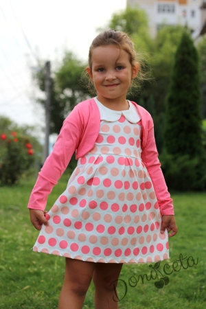 Children's dress with a vest