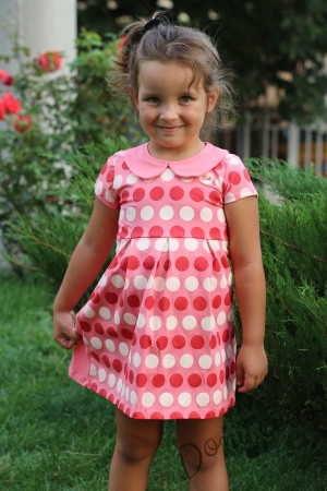 Детска рокля с болеро